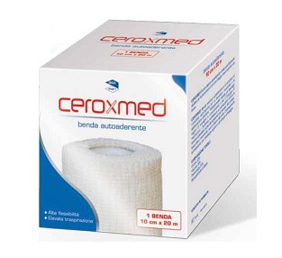 BENDA ELASTICA AUTOADERENTE CEROXMED 2000 X 10 CM 1 PEZZO - Newepa Srl