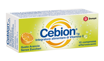 CEBION EFFERVESCENTE VIT C SENZA ZUCCHERO 10 COMPRESSE - Newepa Srl