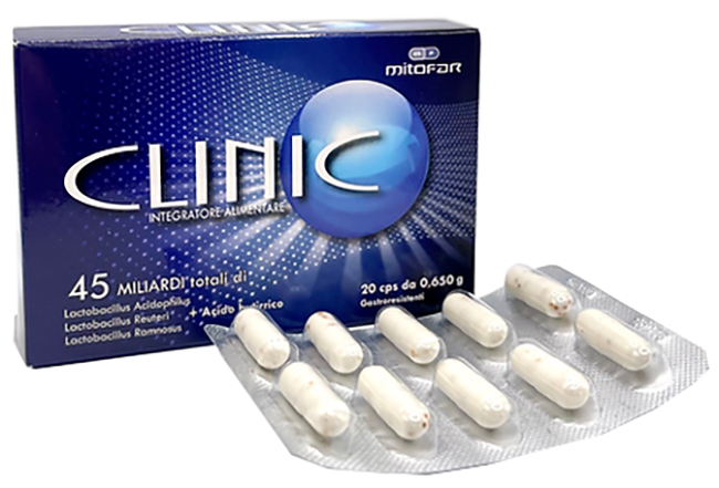CLINIC 20 CAPSULE - Newepa Srl
