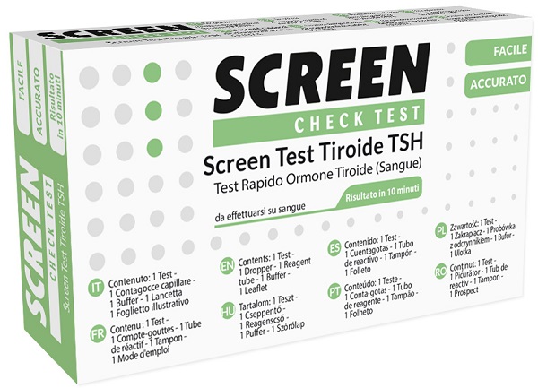 SCREEN TEST RAPIDO ORMONE TIROIDE-STIMOLANTE TSH NEL SANGUE - Newepa Srl
