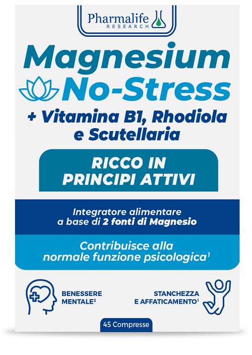 MAGNESIUM NO STRESS 45 COMPRESSE - Newepa Srl