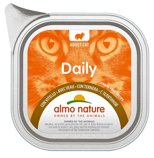 DAILY MENU CATS VITELLO 100 G - Newepa Srl