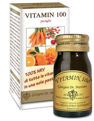 VITAMIN 100 60 PASTIGLIE - Newepa Srl