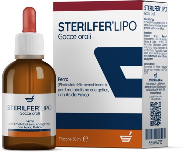 STERILFER LIPO GOCCE 30 ML - Newepa Srl