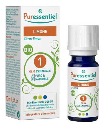 PURESSENTIEL LIMONE OLIO ESSENZIALE BIO 10 ML - Newepa Srl