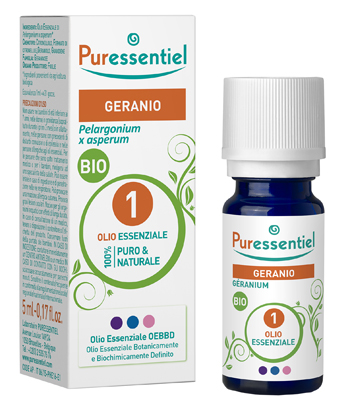 PURESSENTIEL GERANIO OLIO ESSENZIALE BIO 5 ML - Newepa Srl