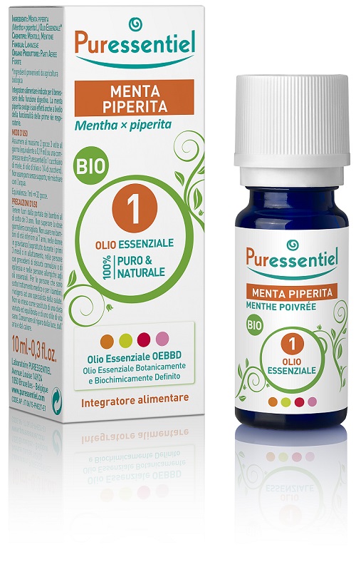 PURESSENTIEL MENTA PIPERITA OLIO ESSENZIALE BIO 10 ML - Newepa Srl