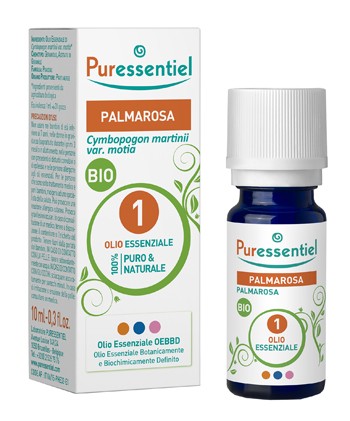 PURESSENTIEL PALMAROSA OLIO ESSENZIALE BIO 10 ML - Newepa Srl