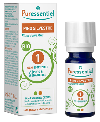 PURESSENTIEL PINO SILVESTRE OLIO ESSENZIALE BIO 5 ML - Newepa Srl