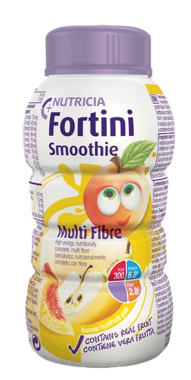 FORTINI SMOOTHIE MULTI FIBRE GUSTO FRUTTI GIALLI 200 ML - Newepa Srl