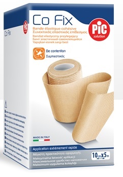 BENDA ELASTICA PIC CO FIX AUTOADESIVA 6X5CM MEDIUM - Newepa Srl