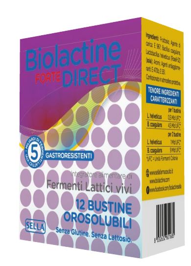 BIOLACTINE FORTE DIRECT 12 BUSTINE - Newepa Srl