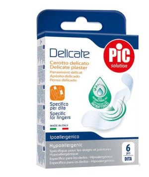 CEROTTO PIC DELICATE DITA ANTIBATTERICO 6 PEZZI - Newepa Srl