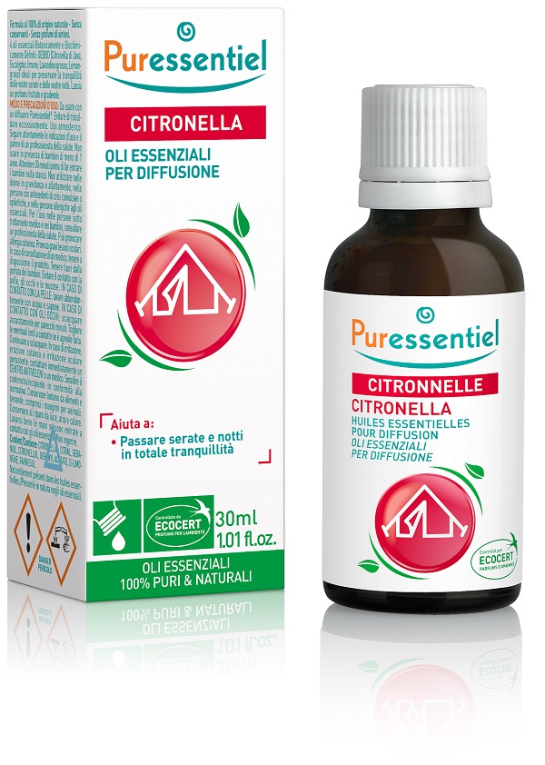 MISCELA CITRONELLA PER DIFFUSIONE 30 ML ECOCERT - Newepa Srl