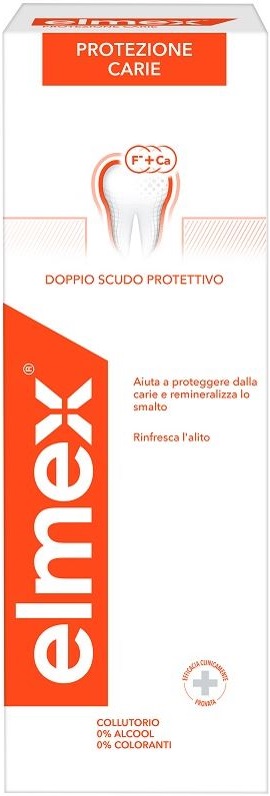 ELMEX PROTEZIONE CARIE COLLUTORIO FLUORURO AMMINICO 400 ML - Newepa Srl