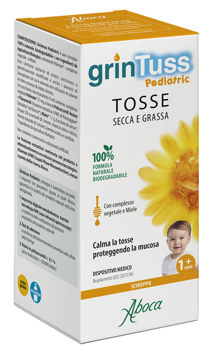 GRINTUSS PEDIATRIC SCIROPPO 180 G - Newepa Srl