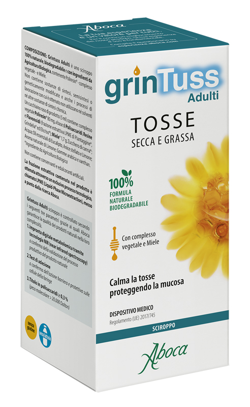 GRINTUSS ADULTI SCIROPPO 180 G - Newepa Srl
