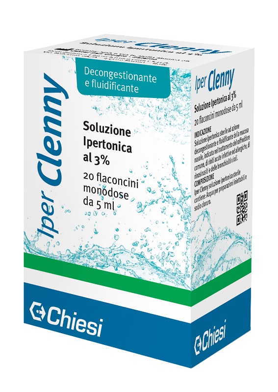 IPER CLENNY SOLUZIONE IPERTONICA MONODOSE 20 FLACONI 2 ML - Newepa Srl