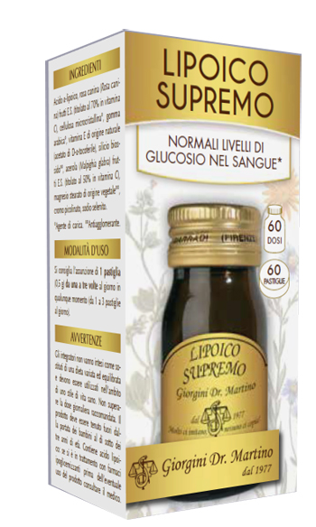 LIPOICO SUPREMO 60 PASTIGLIE - Newepa Srl