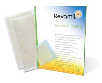 REVAMIL GARZE IMBEVUTE DI MIELE 10X10 CM 10 PEZZI - Newepa Srl