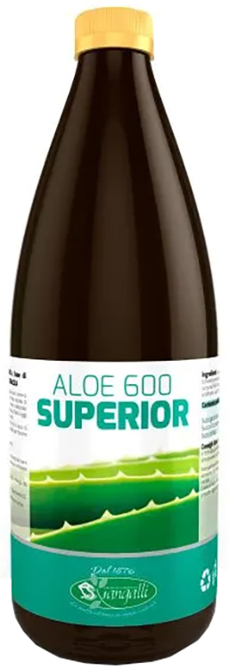ALOE 600 SUPERIOR PURO SUCCO 1000 ML - Newepa Srl