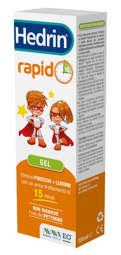 HEDRIN RAPIDO LIQUIDO GEL 100 ML - Newepa Srl