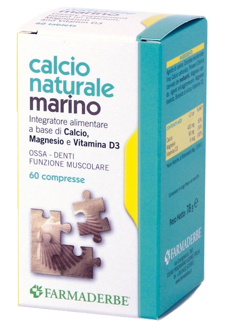 SALCIO NATURALE MARINO 60 COMPRESSE - Newepa Srl