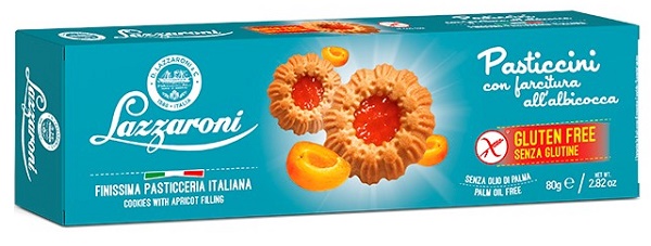 PASTICCINI ALL'ALBICOCCA 80 G - Newepa Srl
