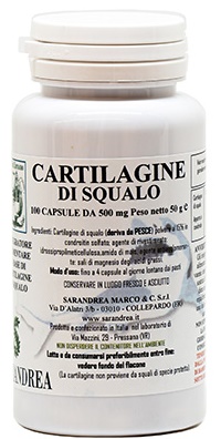 CARTILAGINE DI SQUALO 100 CAPSULE - Newepa Srl