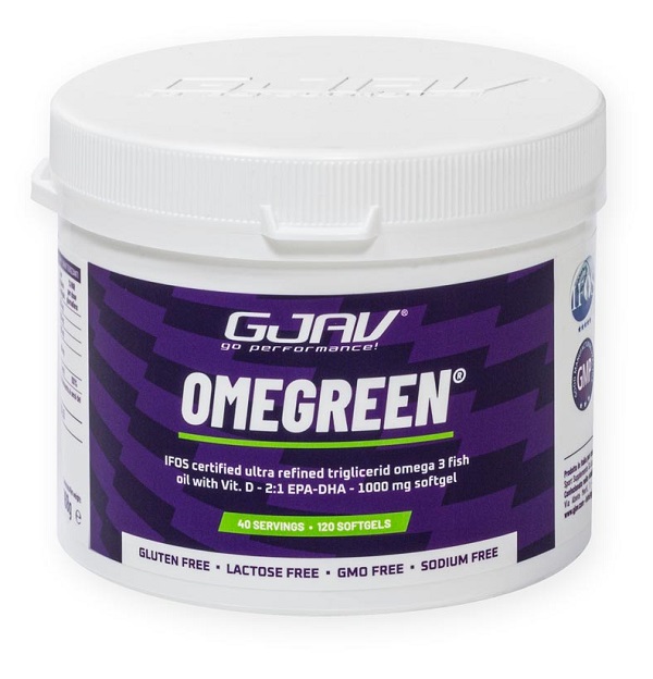 GJAV OMEGREEN 120 SOFTGELS - Newepa Srl