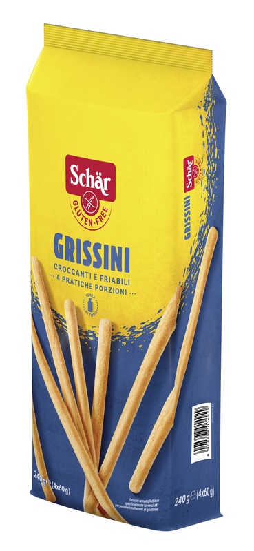SCHAR GRISSINI 4 PORZIONI DA 60 G - Newepa Srl