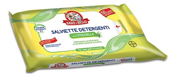 SANO E BELLO SALVIETTE DETERGENTI CITRONELLA 50 PEZZI - Newepa Srl