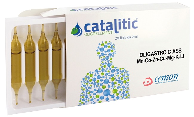 CATALITIC OLIGOELEMENTI OLIGATRO MN-CO-ZN-CU-MG-K-LI 20 AMPOLLE - Newepa Srl