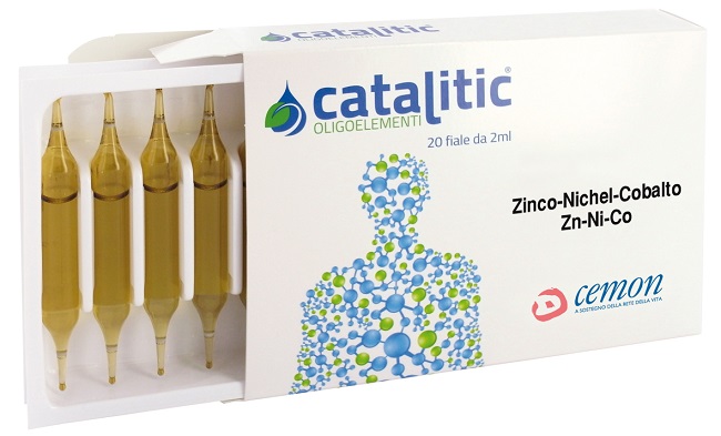 CATALITIC OLIGOELEMENTI ZINCO NICHEL COBALTO ZN-NI-CO 20 AMPOLLE - Newepa Srl