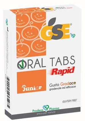 GSE ORAL TABS RAPID JUNIOR 12 COMPRESSE - Newepa Srl