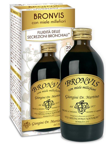 BRONVIS CON MIELE MILLEFIORI 200 ML - Newepa Srl