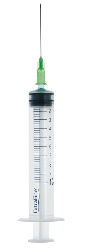 SIRINGA IPODERMICA SFUSA EXTRAFINE 10 CC AGO 2 G21 0,80X40 CENTRALE - Newepa Srl