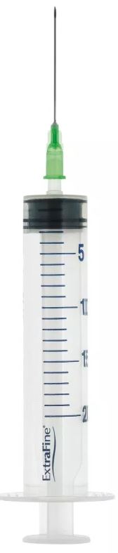 SIRINGA EXTRAFINE 20 ML CON AGO 2 GAUGE 21 0,80X40MM CONO ECCENTRICO 1 PEZZO - Newepa Srl
