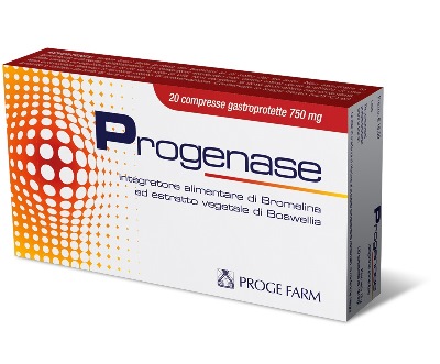 PROGENASE 20 COMPRESSE GASTROPROTETTE - Newepa Srl