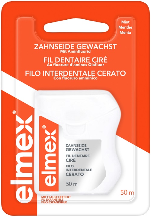 ELMEX FILO INTERDENTALE CERATO 50 METRI - Newepa Srl