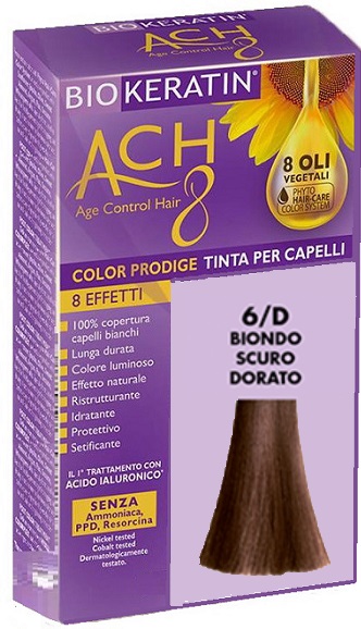 BIOKERATIN ACH8 COLOR PRODIGE 6/D BIONDO SCURO DORATO - Newepa Srl