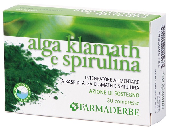 ALGA KLAMATH E SPIRULINA 30 COMPRESSE - Newepa Srl