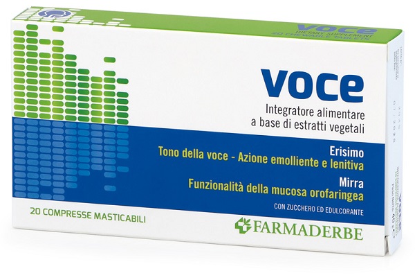 VOCE 20 COMPRESSE MASTICABILI - Newepa Srl