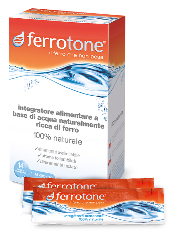 FERROTONE 14 BUSTINE 20 MG - Newepa Srl