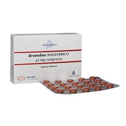BROMELINA ANGENERICO 20 COMPRESSE RIVESTITE - Newepa Srl