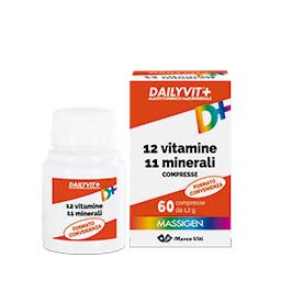 MASSIGEN DAILYVIT 12 VITAMINE 11 MINERALI 60 COMPRESSE RIVESTITE - Newepa Srl