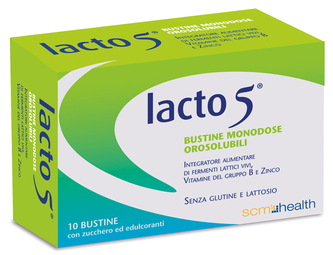 LACTO 5 10 BUSTINE OROSOLUBILI - Newepa Srl