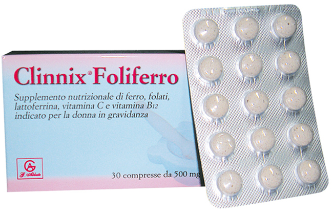 SANODET FOLIFERRO 30 COMPRESSE - Newepa Srl