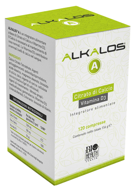 ALKALOS A 120 COMPRESSE - Newepa Srl