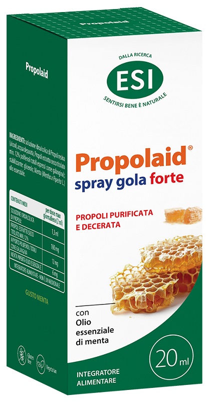 ESI PROPOLAID SPRAY GOLA FORTE 20 ML - Newepa Srl